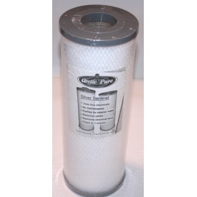 thumbnail image 2 of Replacement Filter For Arctic Spas Silver Sentinel Hot Tub – Disposable Micro Filter, 1 Micron, Handle Version, 355mm Length 2 of 12