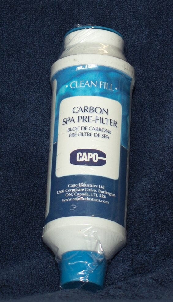 Carbon spa pre filter