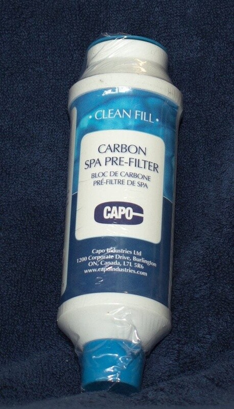 Carbon spa pre filter