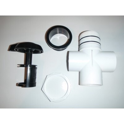 Diverter Valve Complete Black Notched