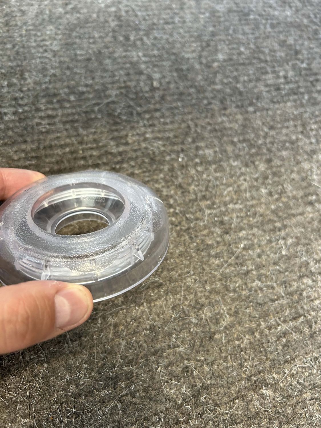 Diverter Threaded Cap - Clear - Internal