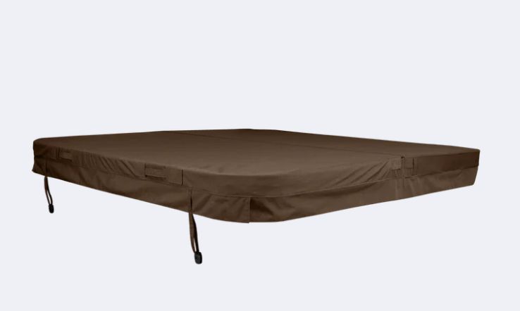 Mylovac Cover - 8x8 - Arctic Spas - Canvasback Exterior Brown