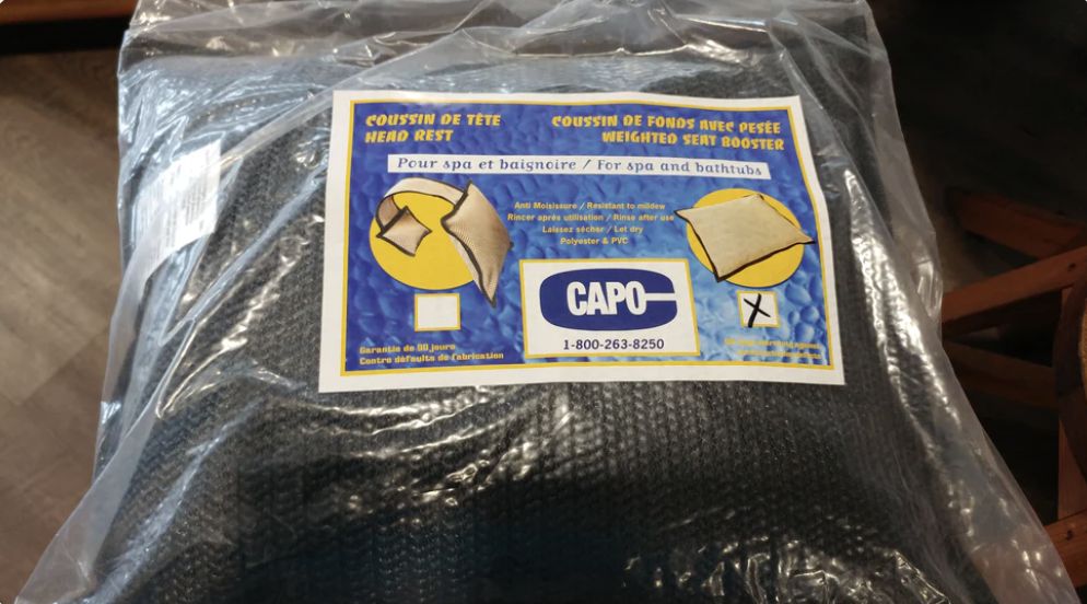 Spa Booster Cushion - Black (Capo)