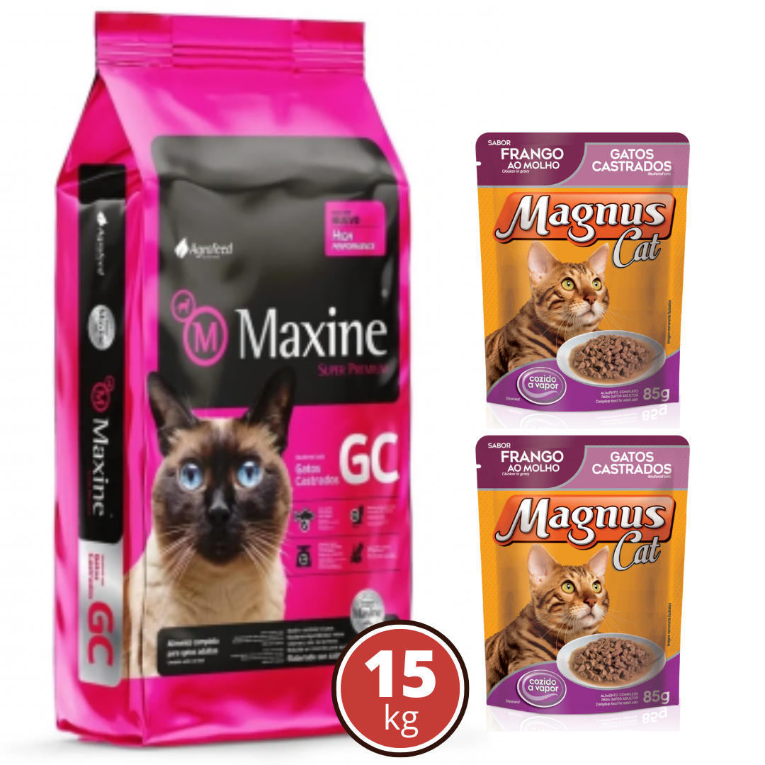 Maxine Gato Castrado 21kg + Regalos