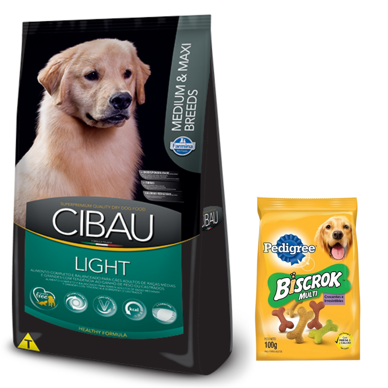 Cibau Light Medium &amp; Maxi 12kg + Regalos