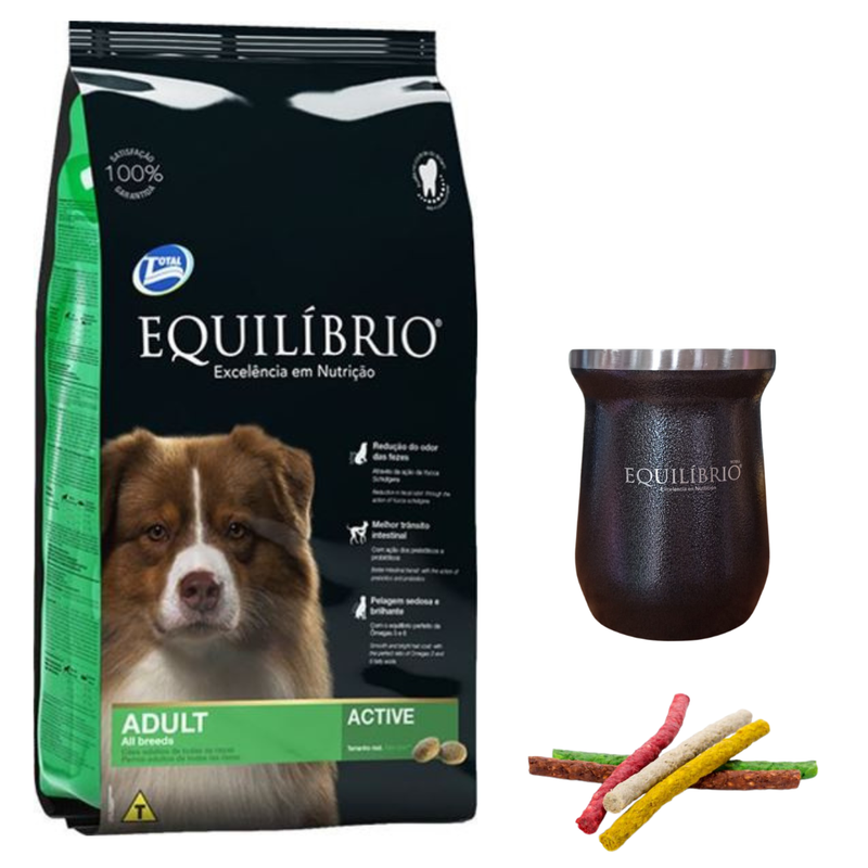Equilibrio Adulto Todas Las Razas 18kg + Regalos