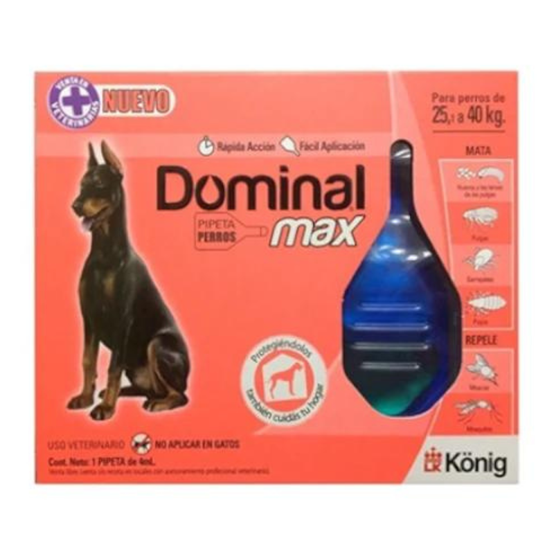 Dominal Max Pipeta Perros 25 a 40kg