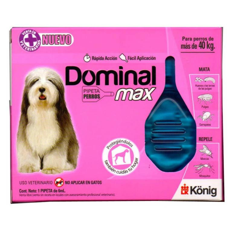 Dominal Max Pipeta Perros +40kg