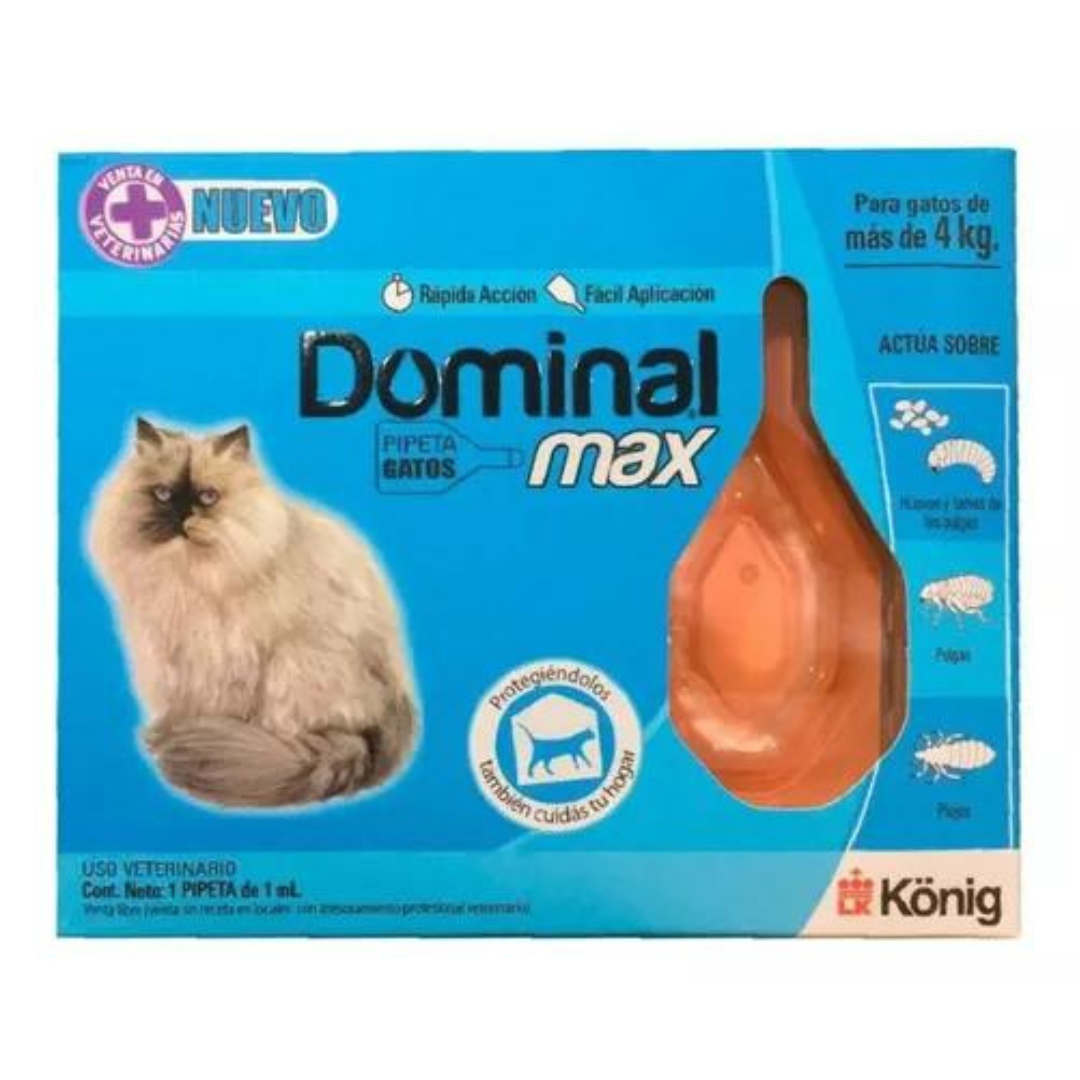 Dominal Max Pipeta Gatos +4kg