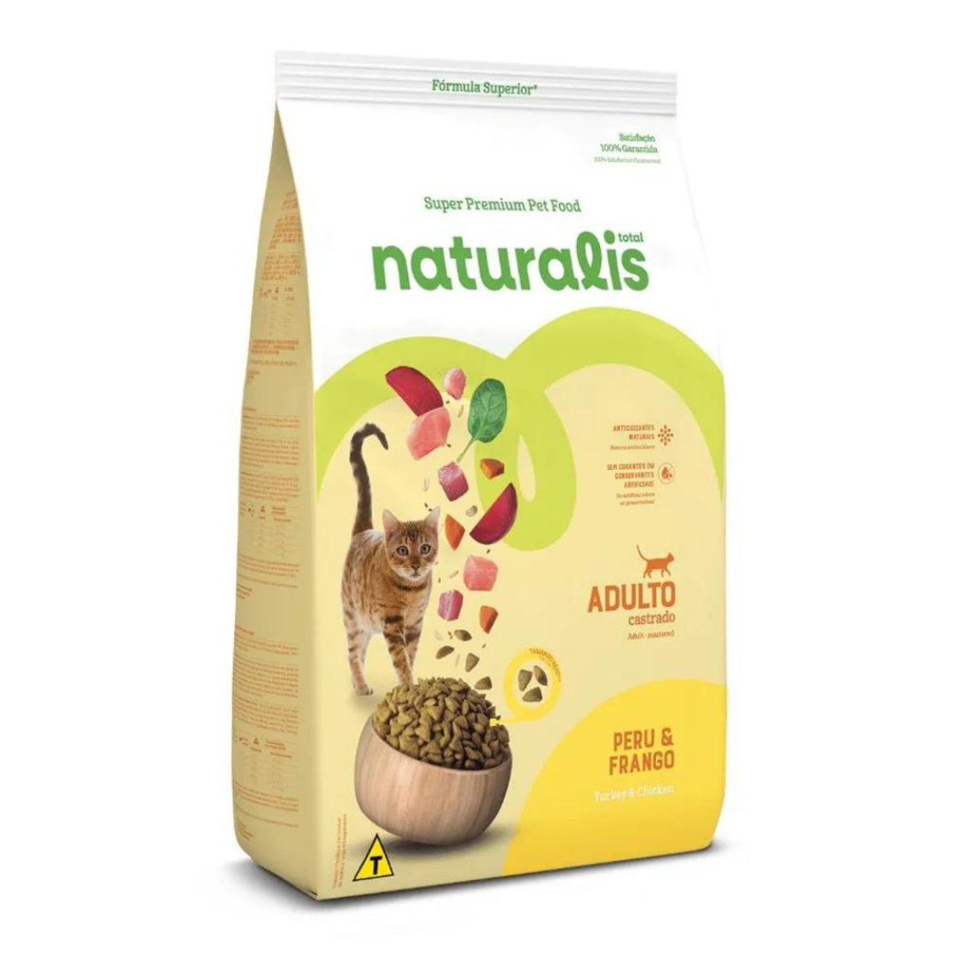 Naturalis Gatos Adultos Castrados 1.5kg