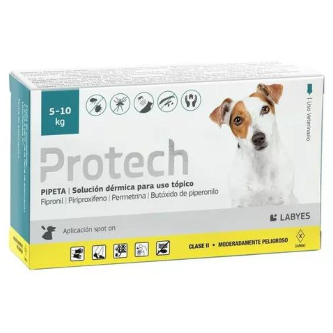 Protech Pipeta Perros 5 a 10kg