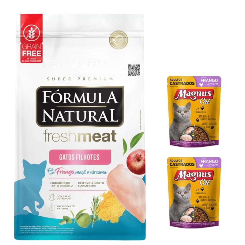 Formula Natural GRAIN FREE Gato Cachorro 7kg + Regalos