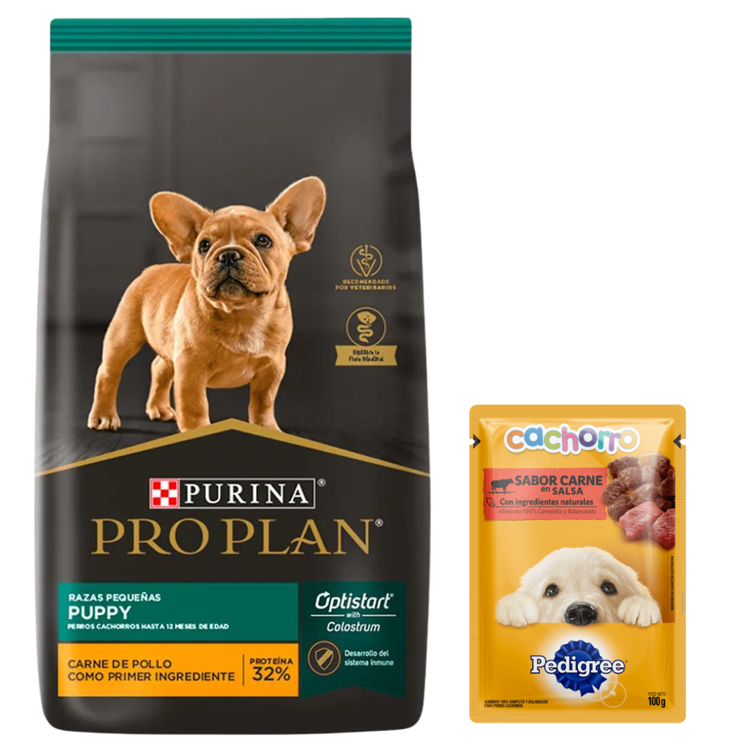 Pro Plan Perro Cachorro Raza Pequeña 7.5kg + Regalos