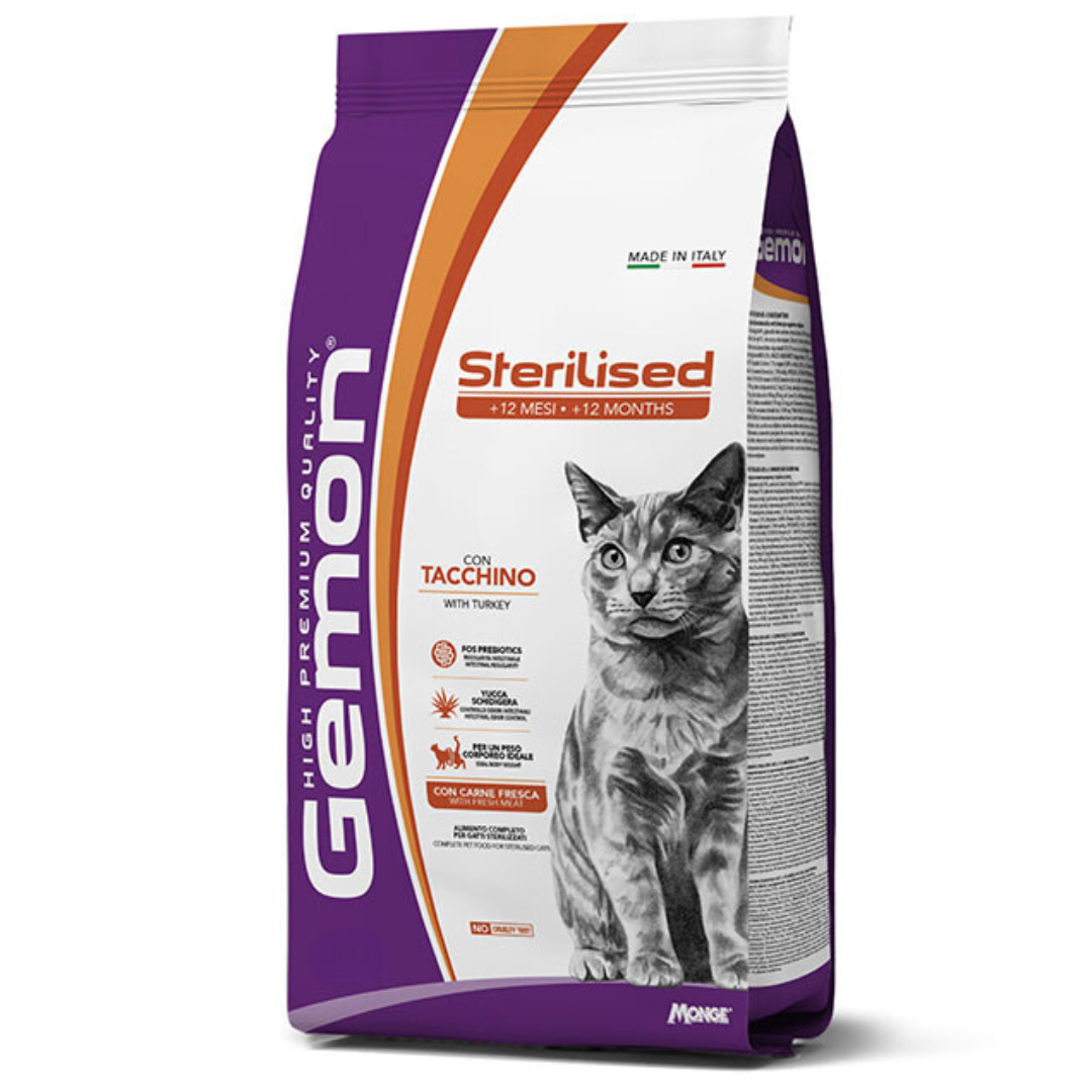 Gemon Gato Castrado Pavo 2kg