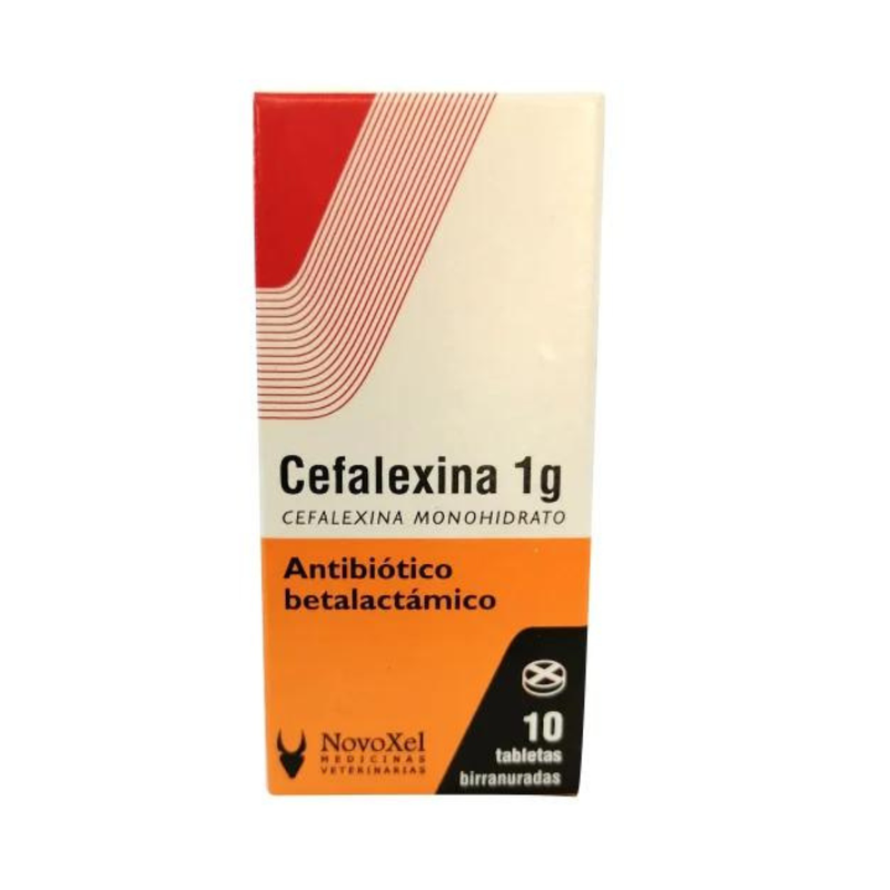 Cefalexina 1G Novoxel 10 Comprimidos