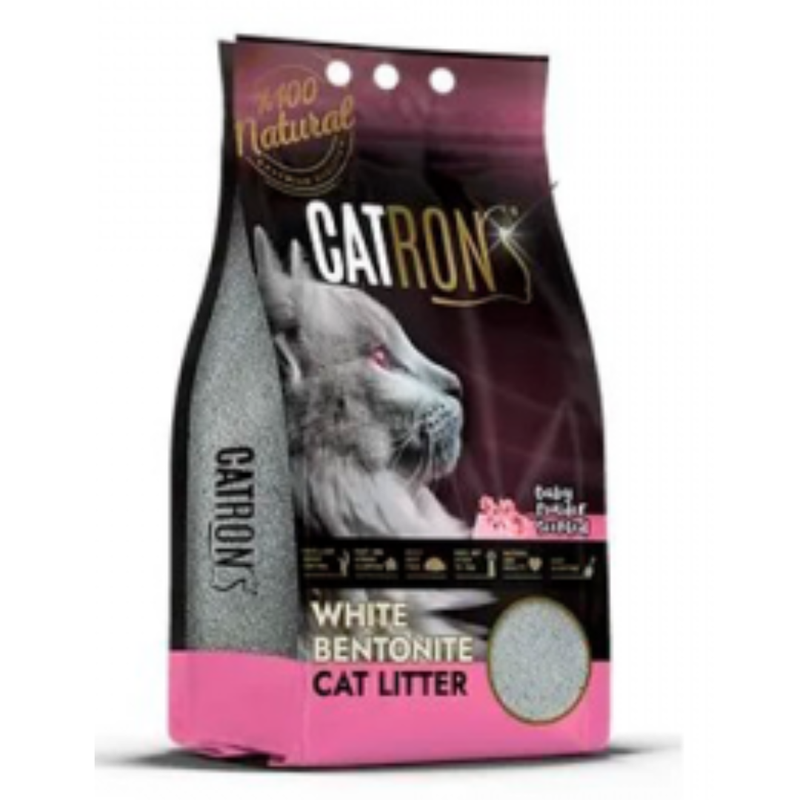 Arena Sanitaria CatRon Carbon Activado Talco Bebe 8.75Kg
