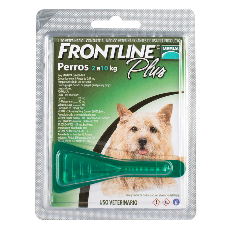 Frontline Plus Perros 2 a 10kg