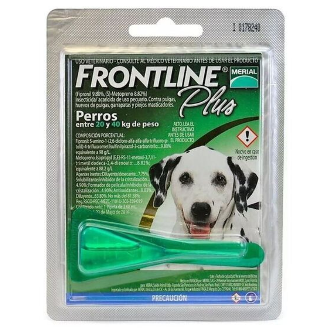Frontline Plus Perros 20 a 40kg