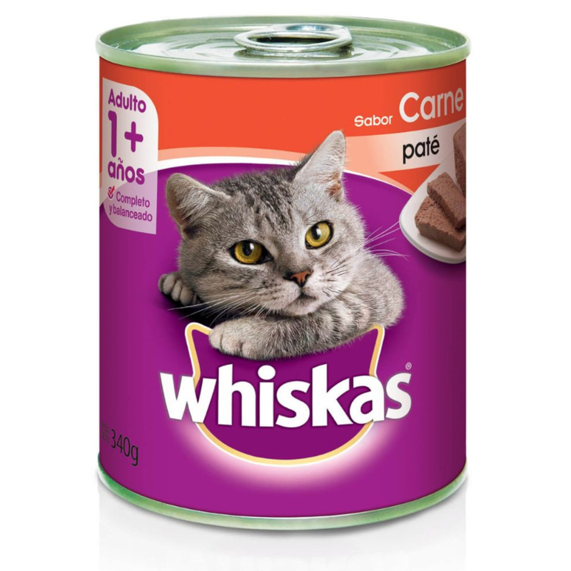 Whiskas Lata Carne 340gr