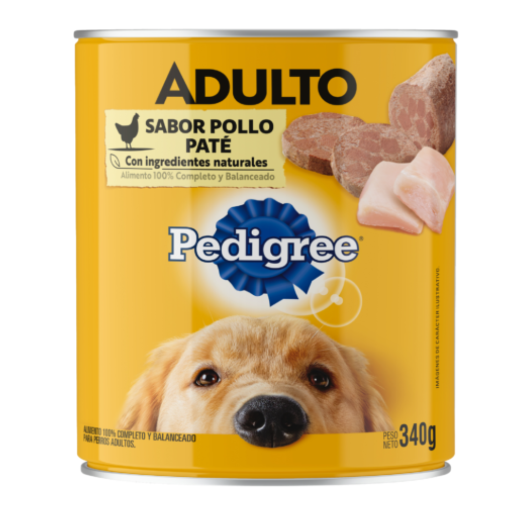 Pedigree Lata Pollo 340Gr