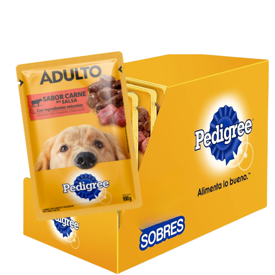 Pedigree Pouch 100Gr. Carne 12un.