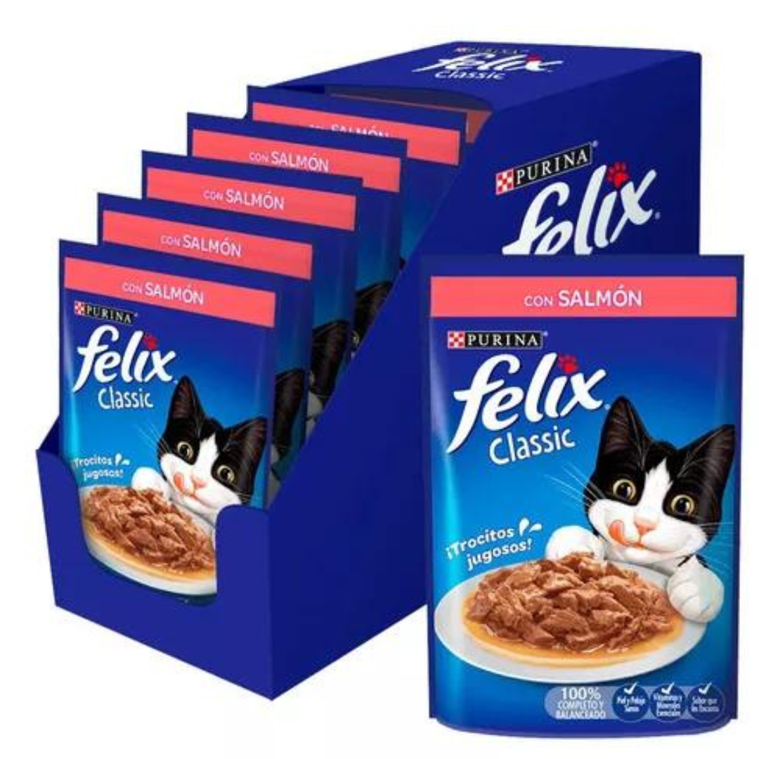 Felix Sobre 85Gr.  Salmon 15un.