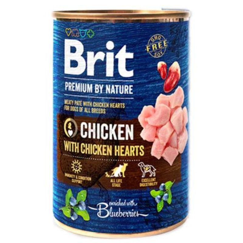 Brit Lata Perro Pollo 340gr