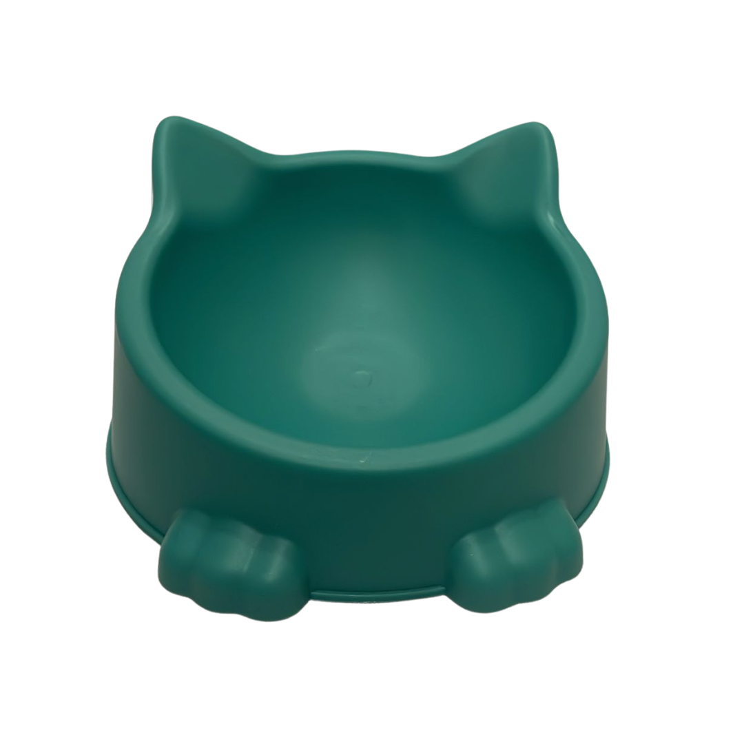 Plato forma gato