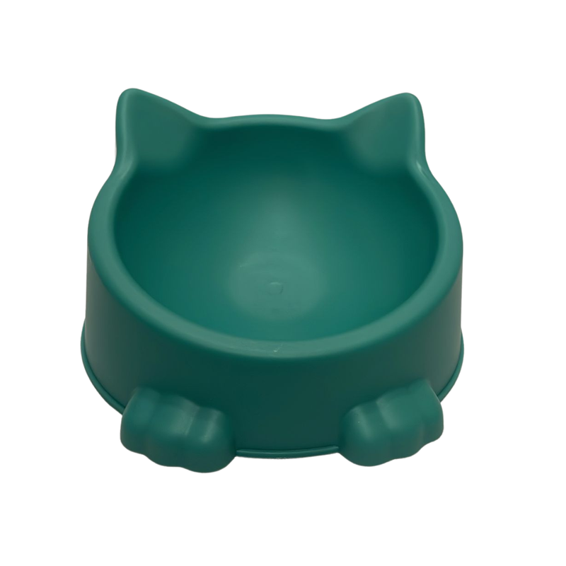 Plato forma gato