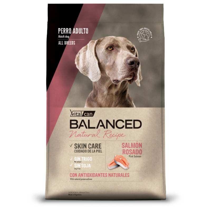 Balanced Salmon Rosado Perro Adulto  3kg