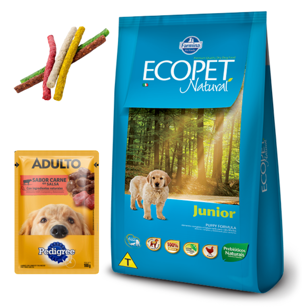 Ecopet Perros Cachorros 20kg + Regalo