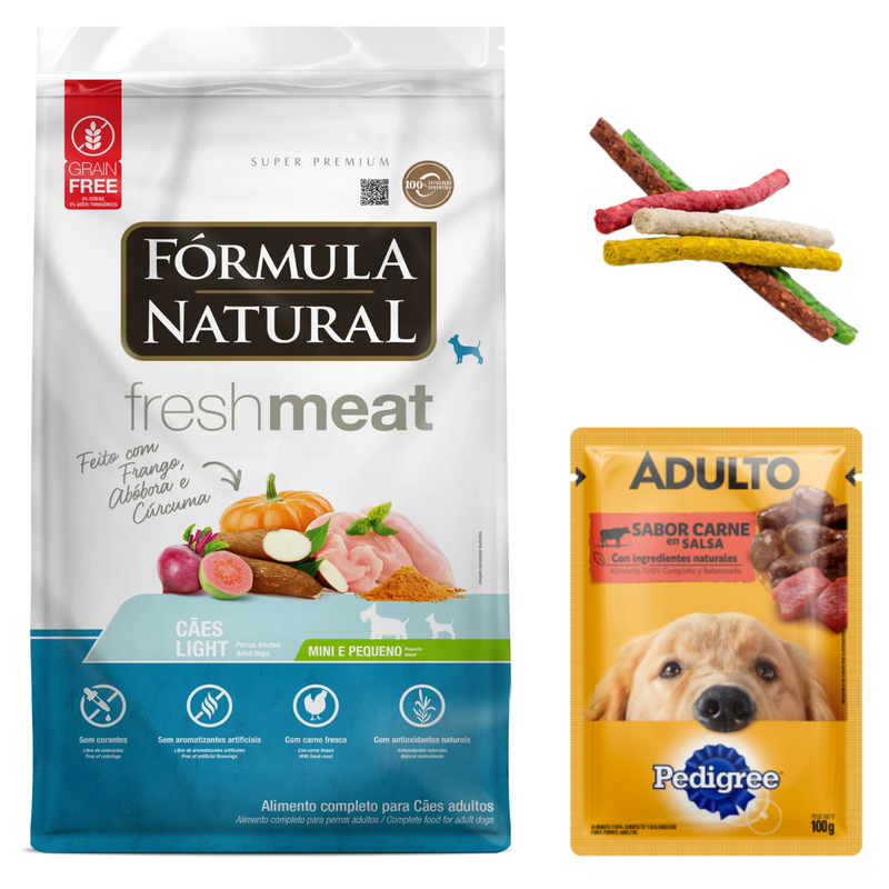 Formula Natural GRAIN FREE Perro Adulto Light Raza Pequeña 7kg + Regalos