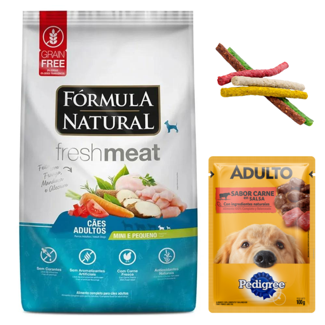 Formula Natural GRAIN FREE Perro Adulto Raza Pequeña 7kg  + Regalos