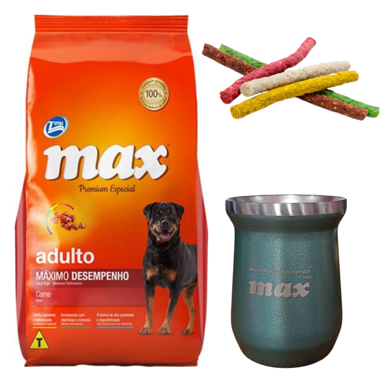 Max Adulto Carne 20kg + Regalos