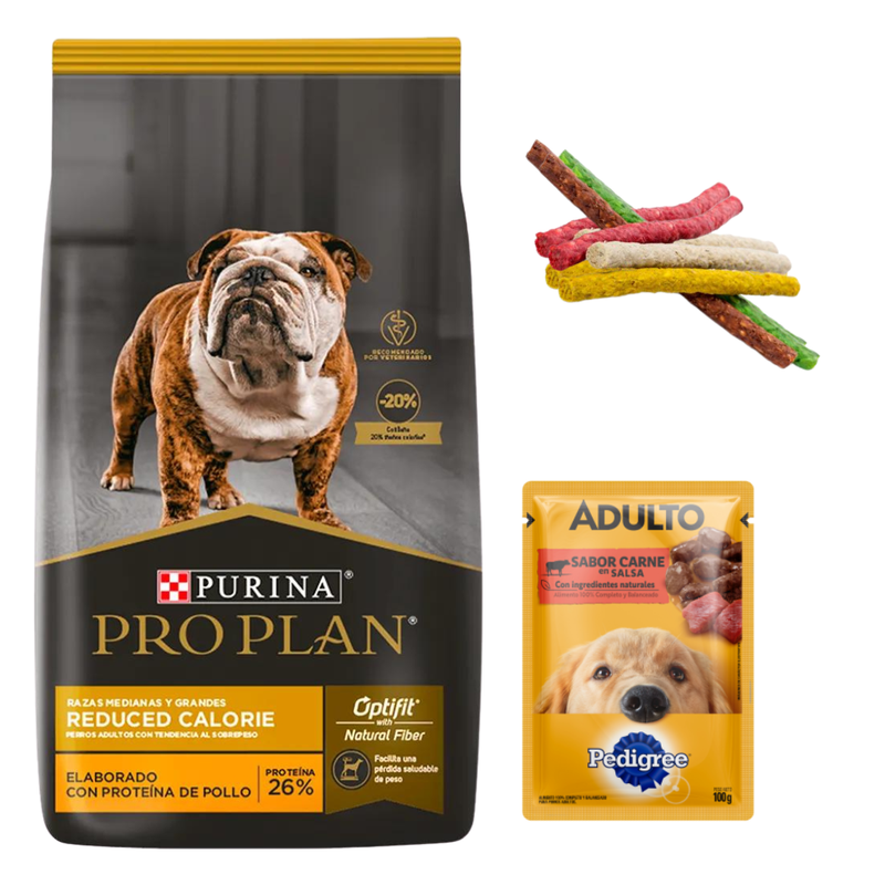 Pro Plan Perro Adulto Light 12kg + Regalos