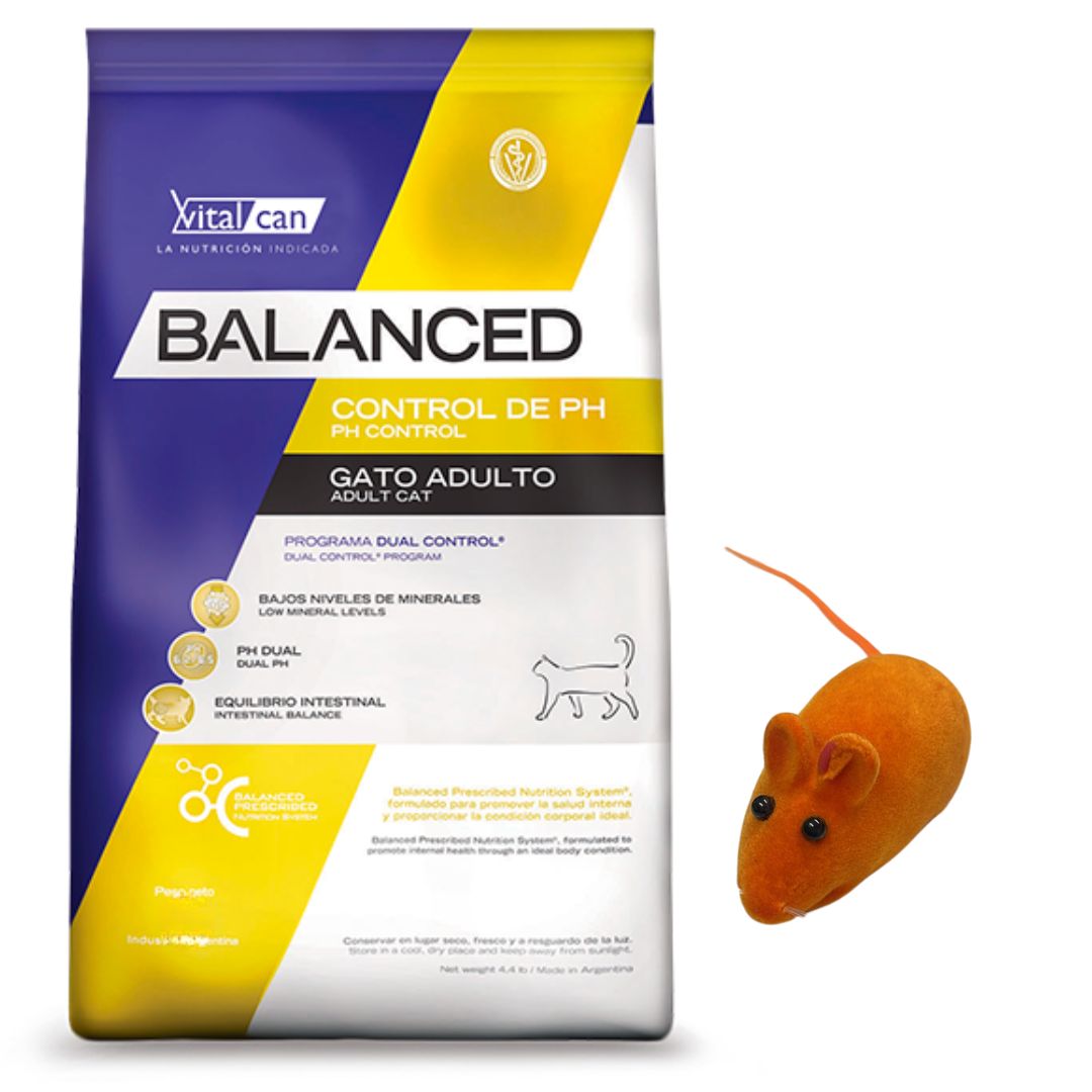 Balanced Gatos Adultos Control PH 7.5kg + Regalo