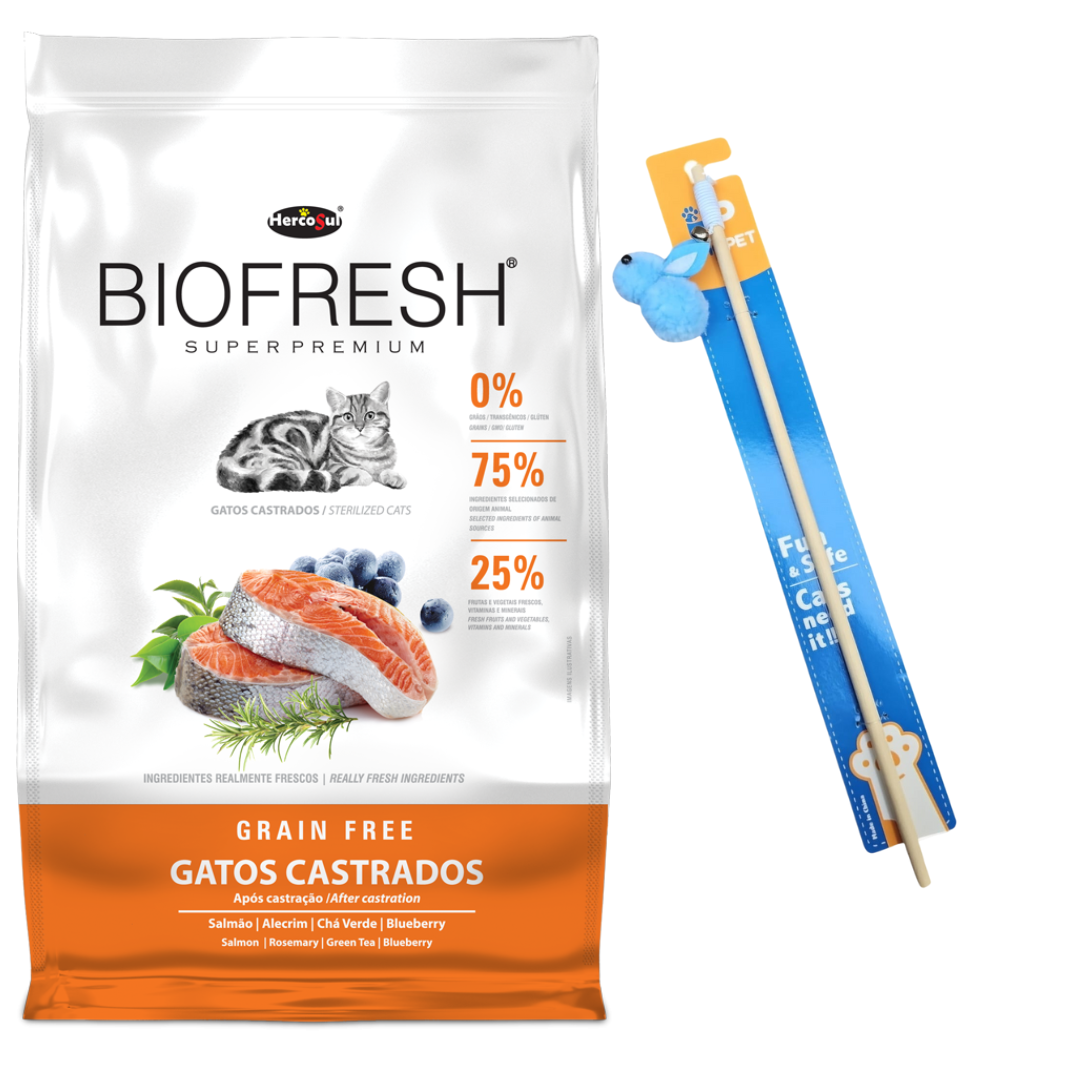 BioFresh Gatos Castrados Salmon 7.5kg + Regalo