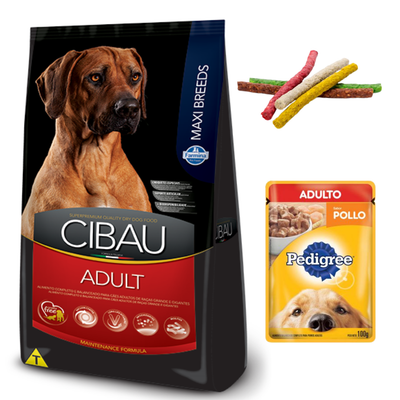 Cibau Adult Maxi 15kg + Regalos