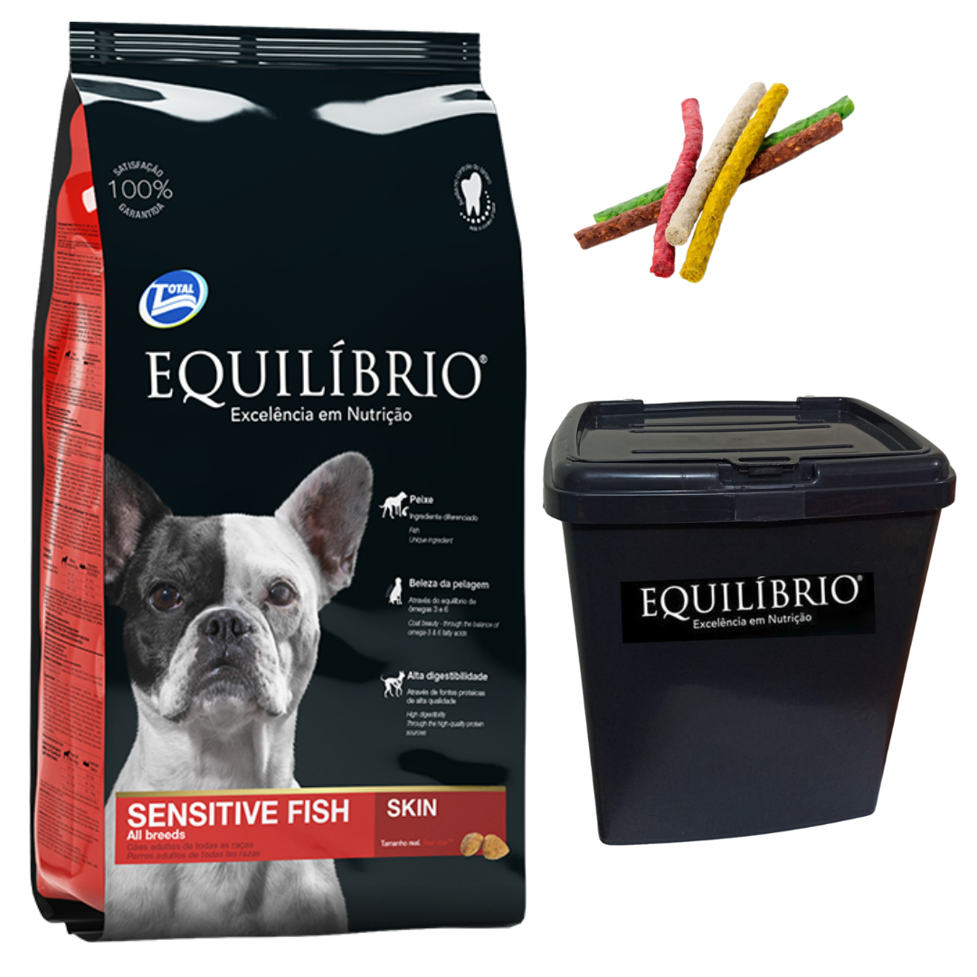 Equilibrio Sensitive Fish 15kg + Regalos