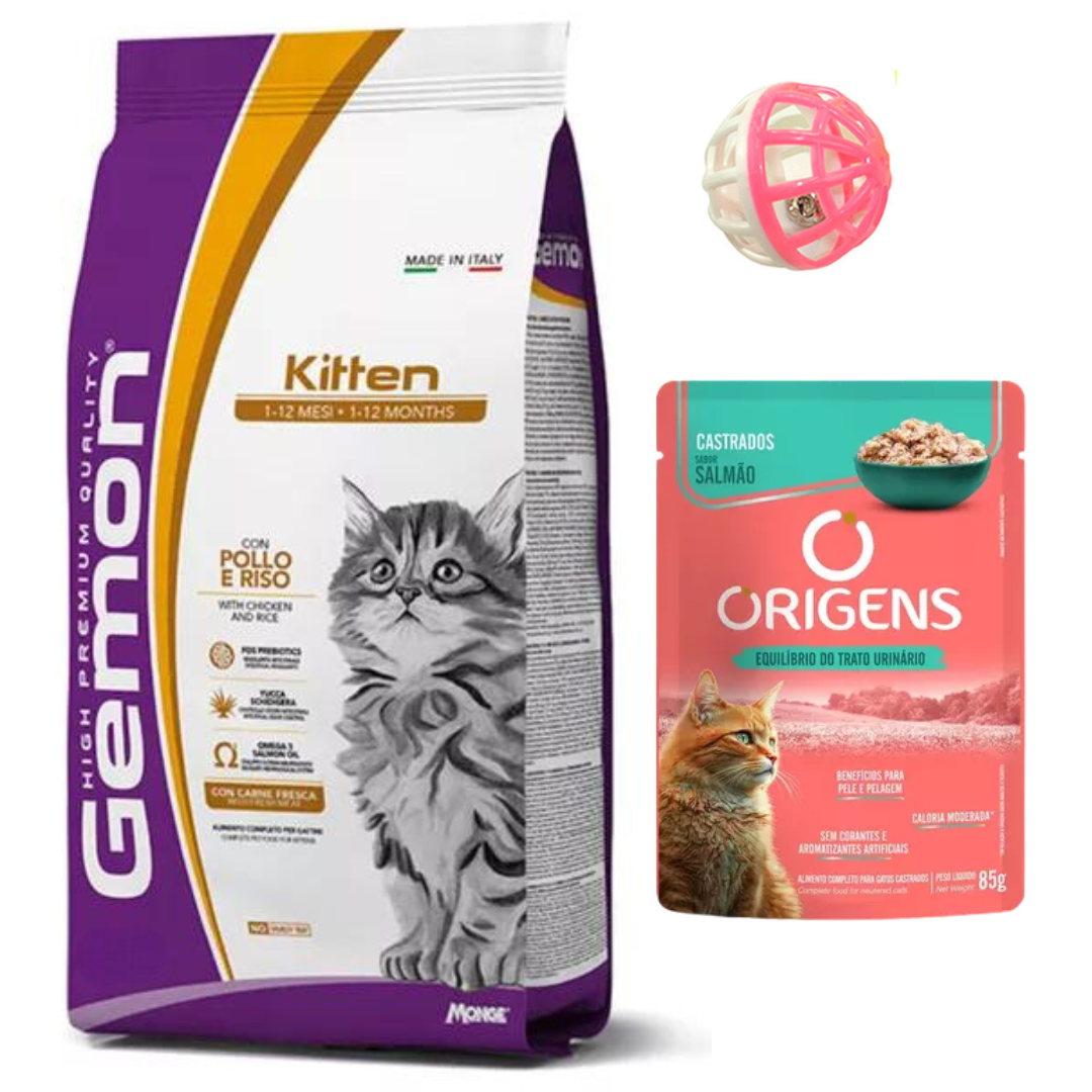 Gemon Gato Cachorro 7kg + Regalo