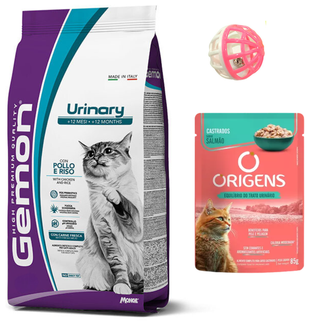 Gemon Gato Urinary 7kg + Regalo