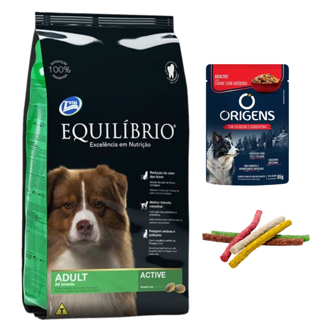 Equilibrio Adulto Todas Las Razas 18kg + Regalos