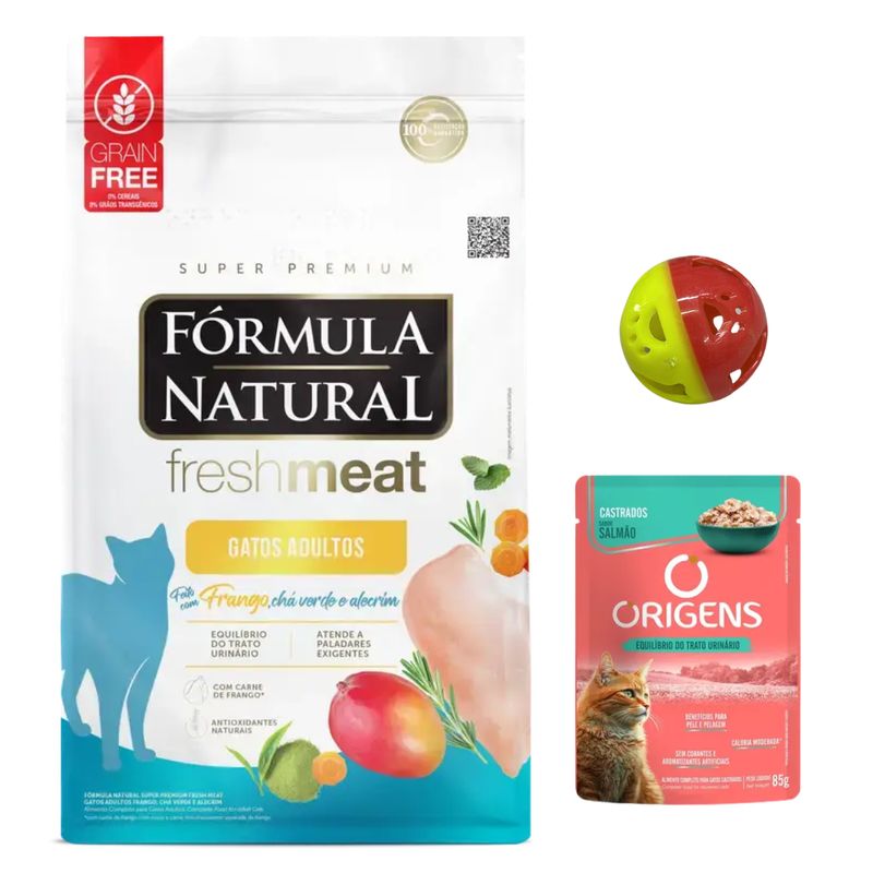 Formula Natural GRAIN FREE Gato Adulto 7kg + Regalos