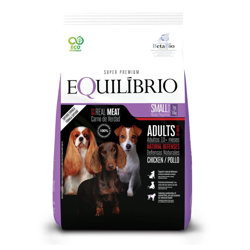 Equilibrio Adulto Raza Pequeña 1.5kg