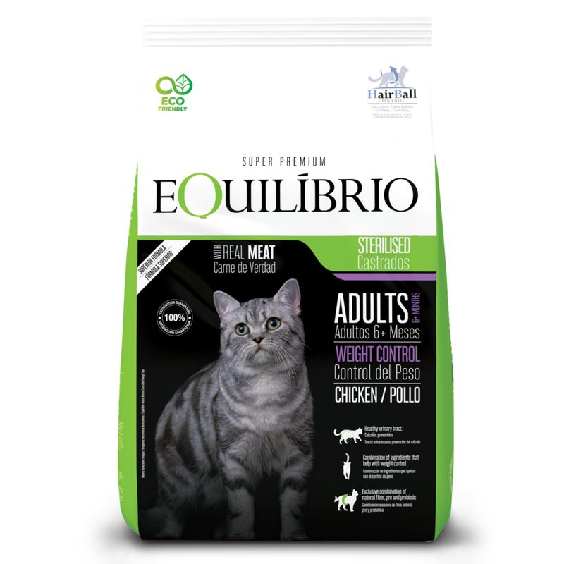 Equilibrio Gatos Castrados 1.5kg