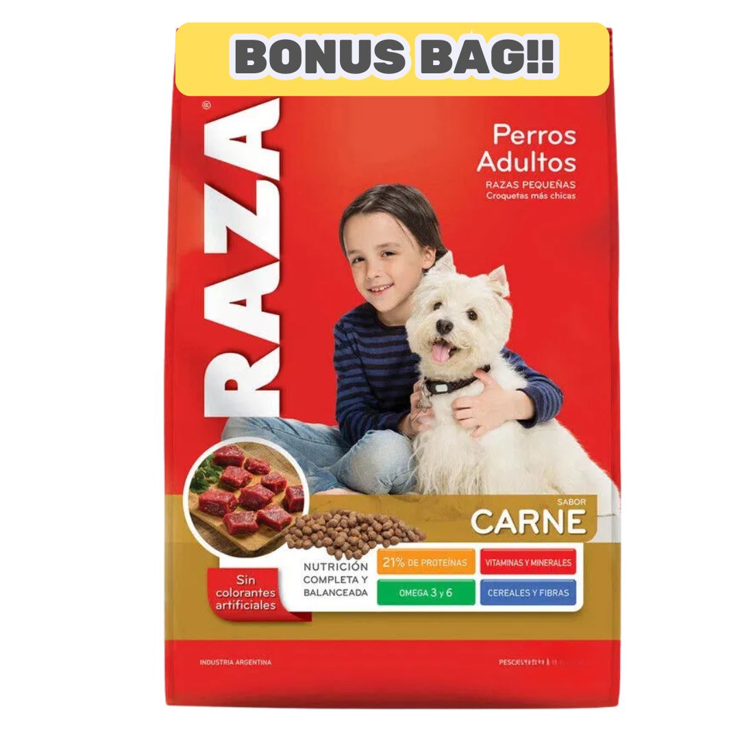 Raza Perro Adulto Bonus Bag 21+2kg