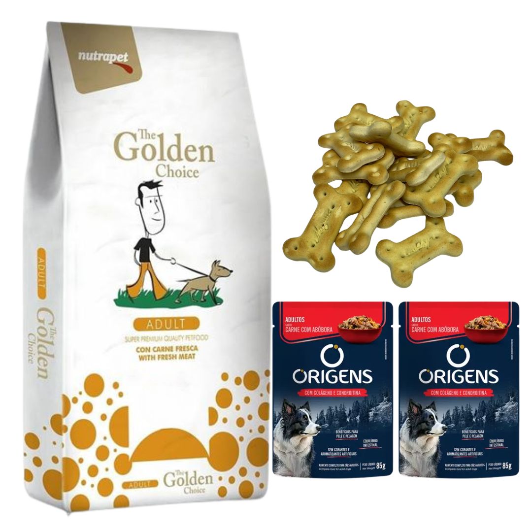 The Golden Choice Perros Adultos 18kg