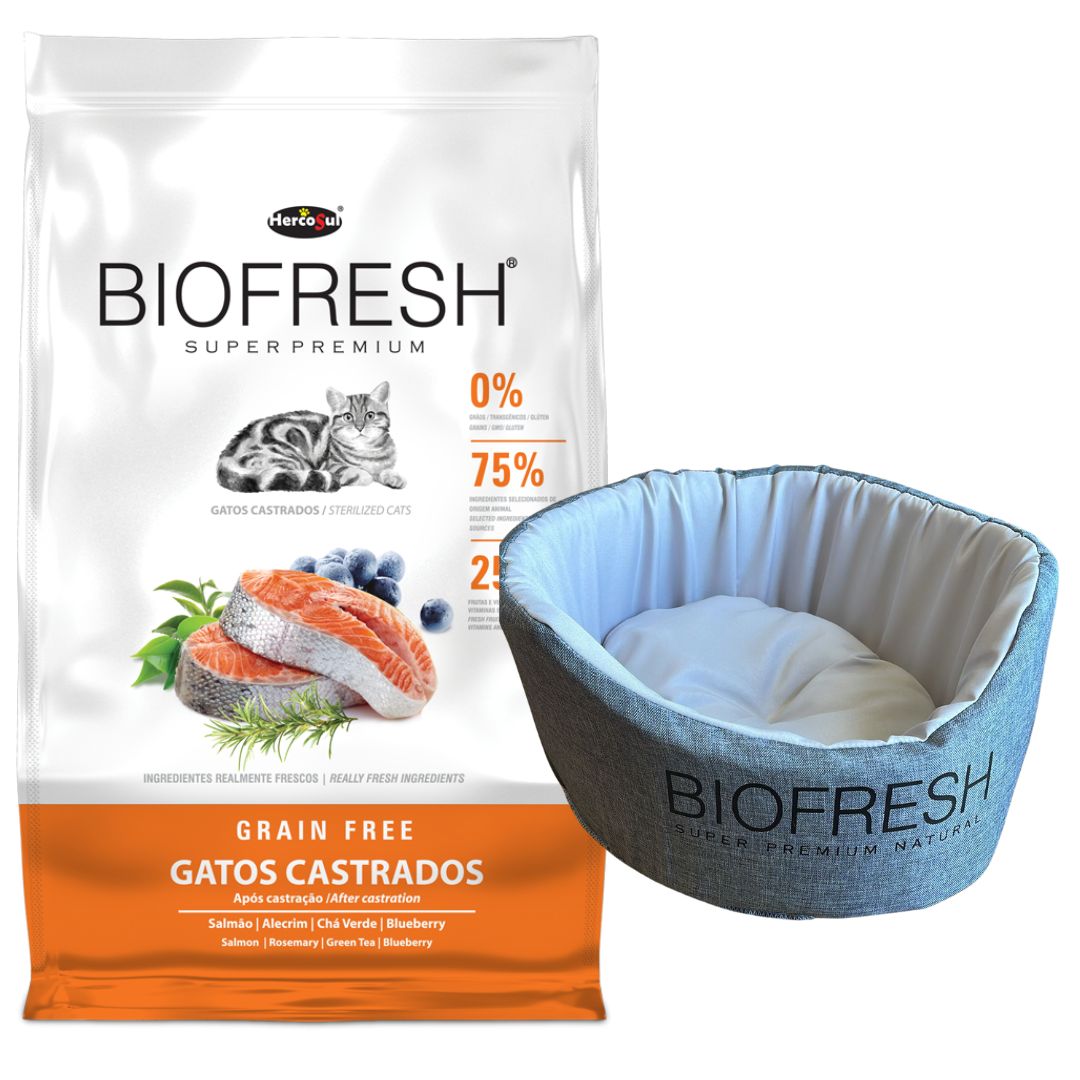 BioFresh Gatos Castrados Salmon 7.5kg + Regalo