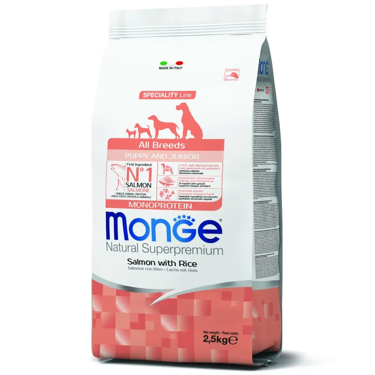 Monge Perro Adulto Salmon 2.5kg