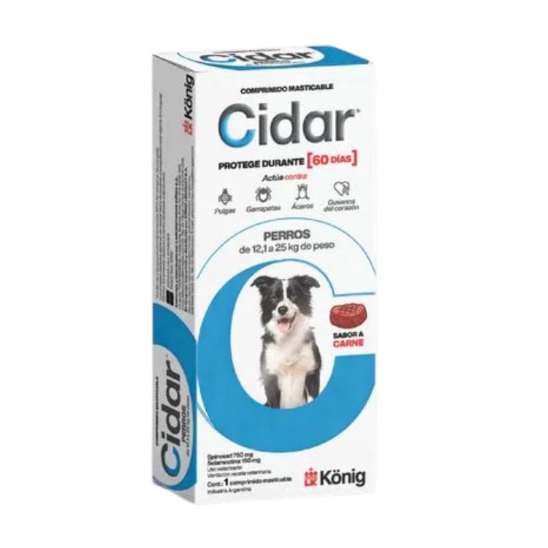 CIDAR Pastilla 12a25kg